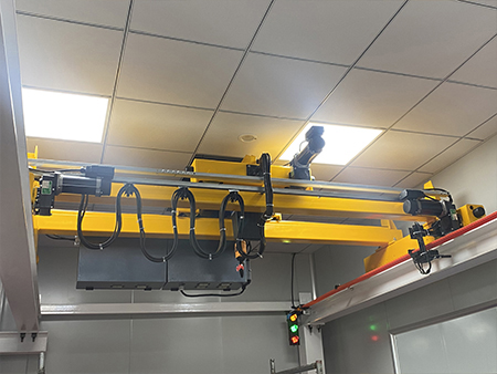 LH輕小型電動(dòng)葫蘆雙主梁橋式起重機(jī)